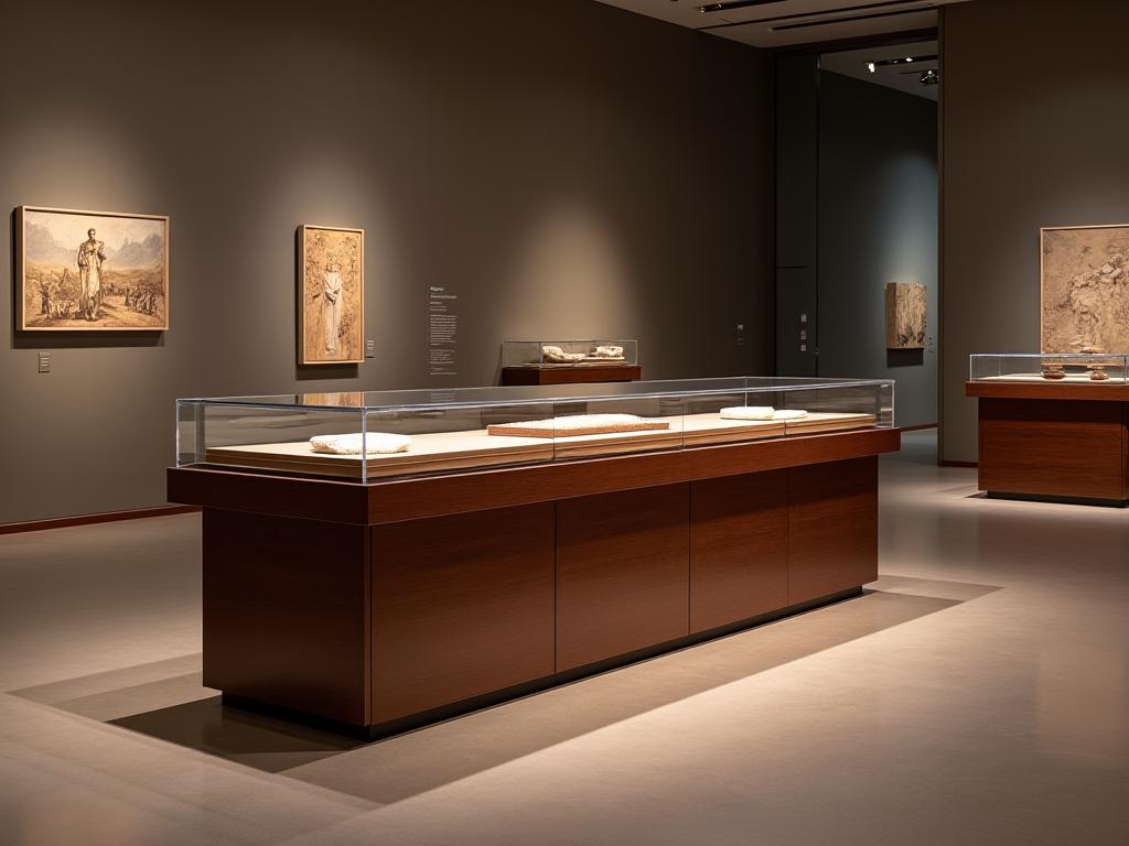 Mobilier exposition musée Lausanne